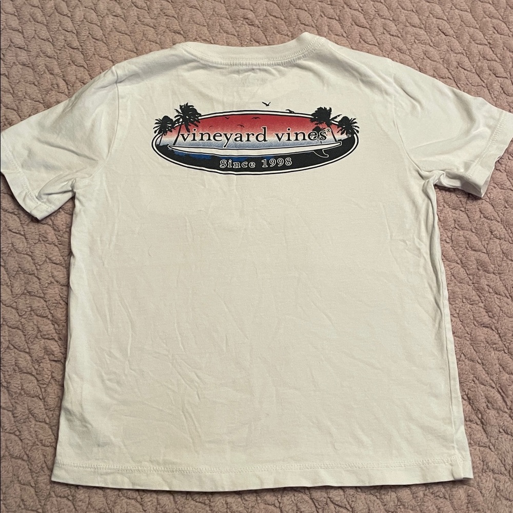Vineyard vines, boys pocket T-shirt - size 6